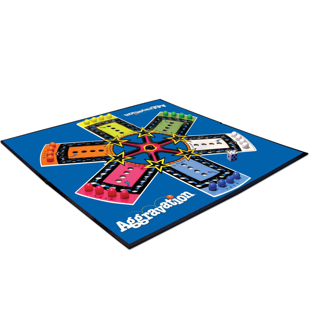Aggravation, Classic Marble Race Game, by Winning Moves Games USA