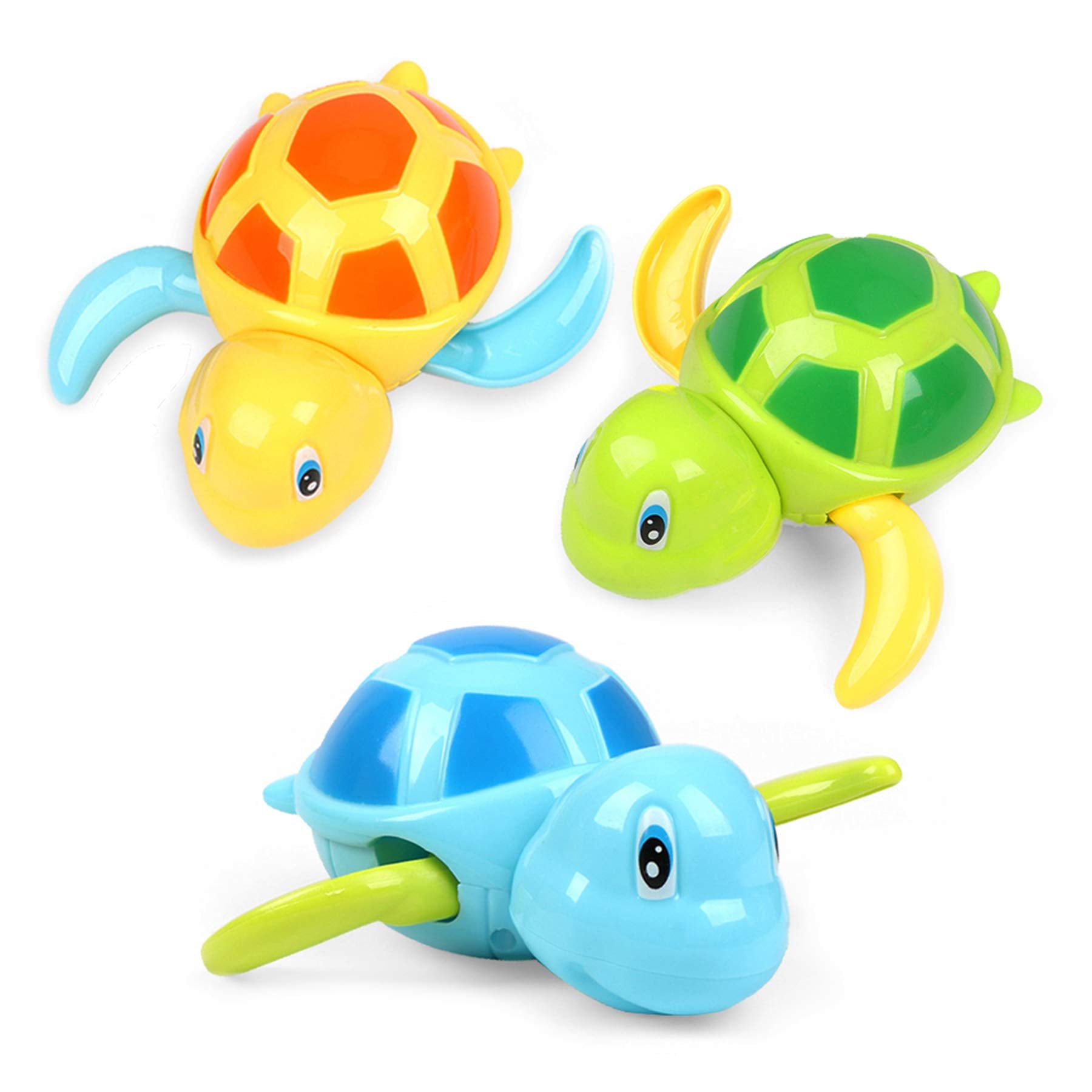 Bath Toys for Toddlers 1 2 3 4 5 Years Old,Pool Toys for Kids,Baby Funny Wind Up Swimming Turtle Bath Toy,Cute Floating Bathtub Water Toys,Gift