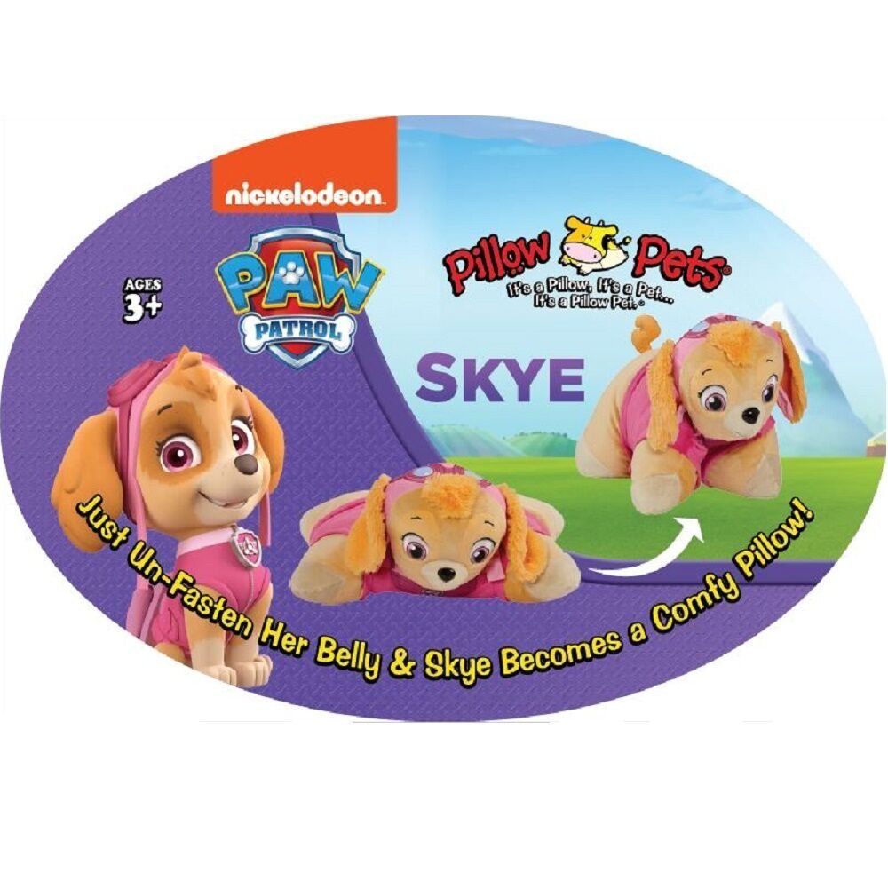 Pillow Pets Nickelodeon Paw Patrol Skye, 16" Plush Toy