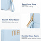 Mahjong Tile Bag for American Mahjong Set, Embroidered Mahjong Bag with Strap, Storage Organizer for Mahjong Accessories, Fits Mahjong Card