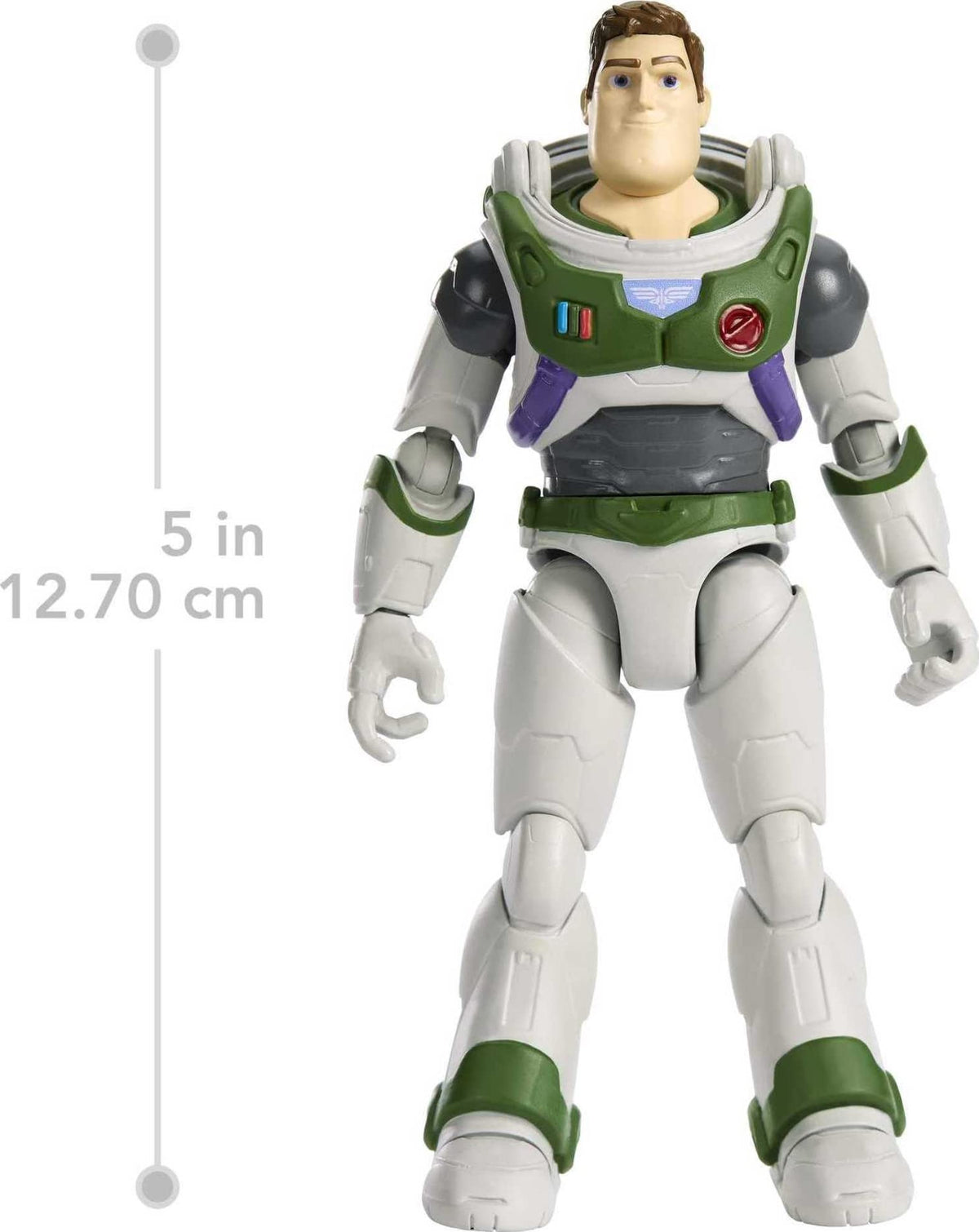 Mattel Disney and Pixar Lightyear Buzz Lightyear Action Figure & Accessory, Space Ranger Alpha Set with Laser Blade, 5-inch