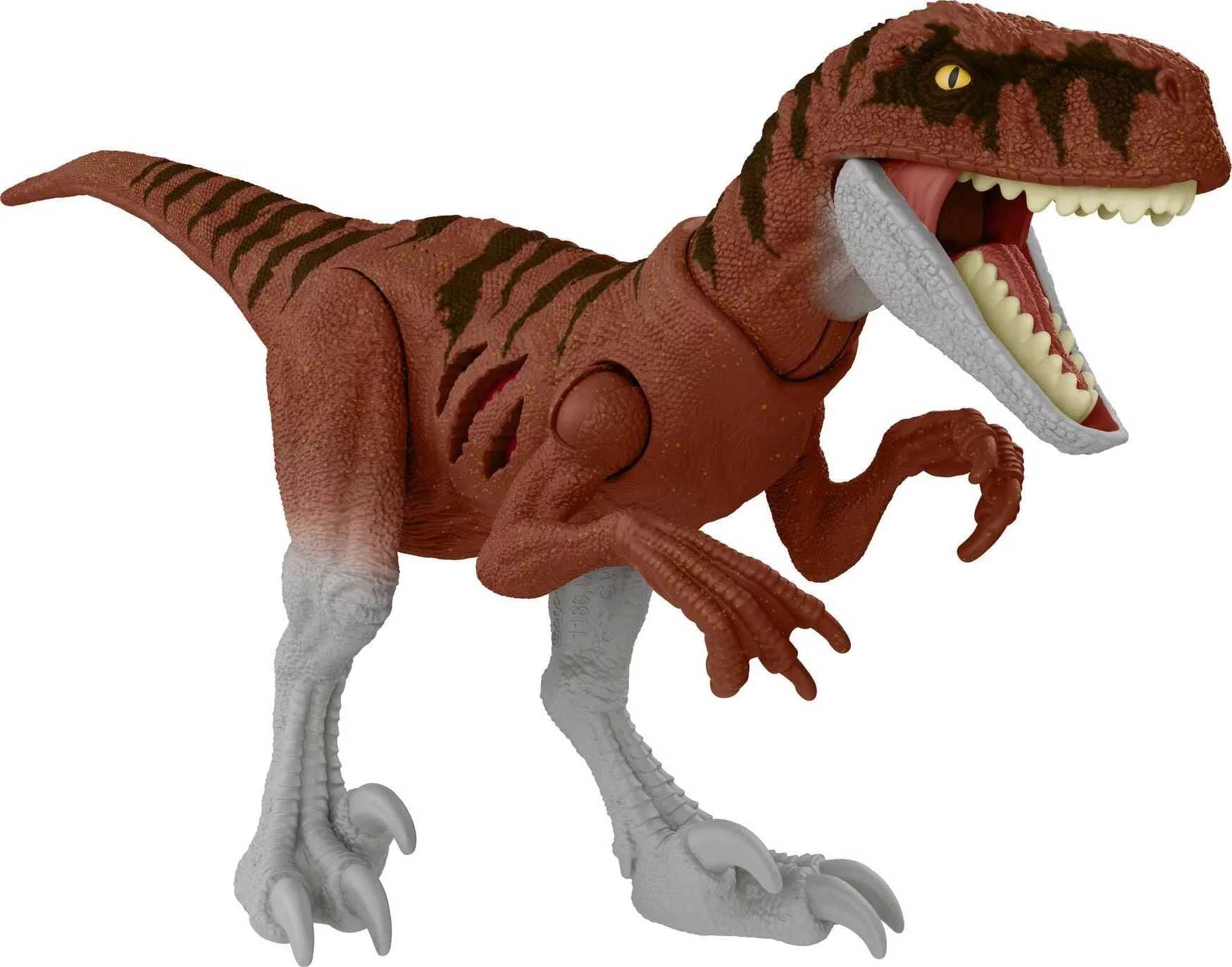 Jurassic World Dominion Extreme Damage Atrociraptor Dinosaur Action Figure Black