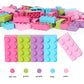 ekuzi Building Bricks 121 Pieces 2x4 Multi-Color Building Block,Compatible with Classic Building Block,Creative Building Block Toys