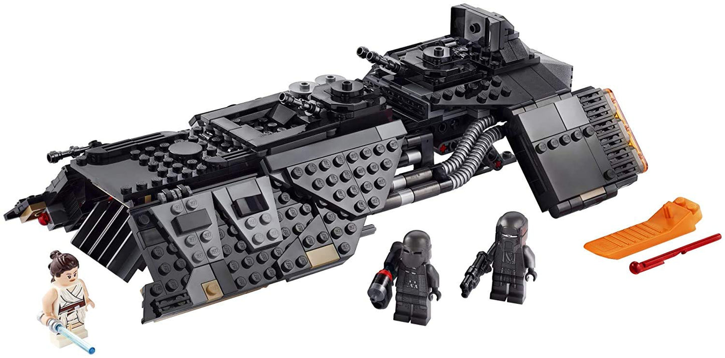 LEGO Star Wars: The Rise of Skywalker Knights of Ren Transport Ship 75284 Spacecraft Set, Features Knights of Ren and Rey Minifigures to Role-Play