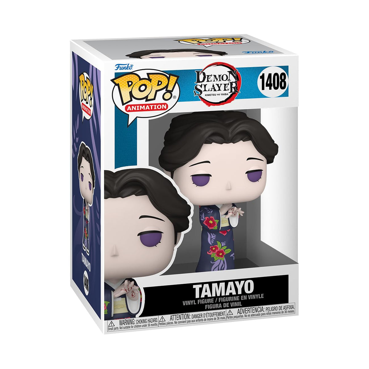 Funko Pop! Animation Demon Slayer - Tamayo (3.9in Action Figure, Modern Style, Glossy Finish, Multicolor) [15+ Years and Up, Indoor Use, 1 Count]
