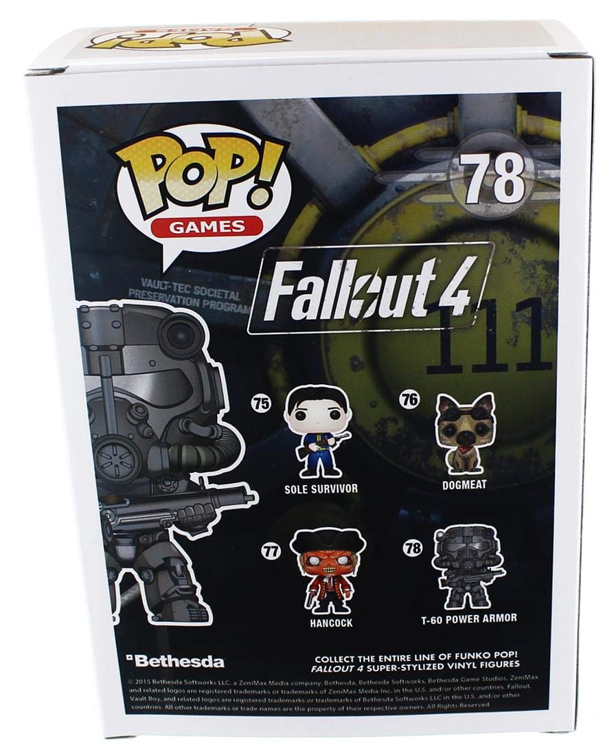 Funko Pop Games: Fallout 4-T-60 Power Armor Action Figure