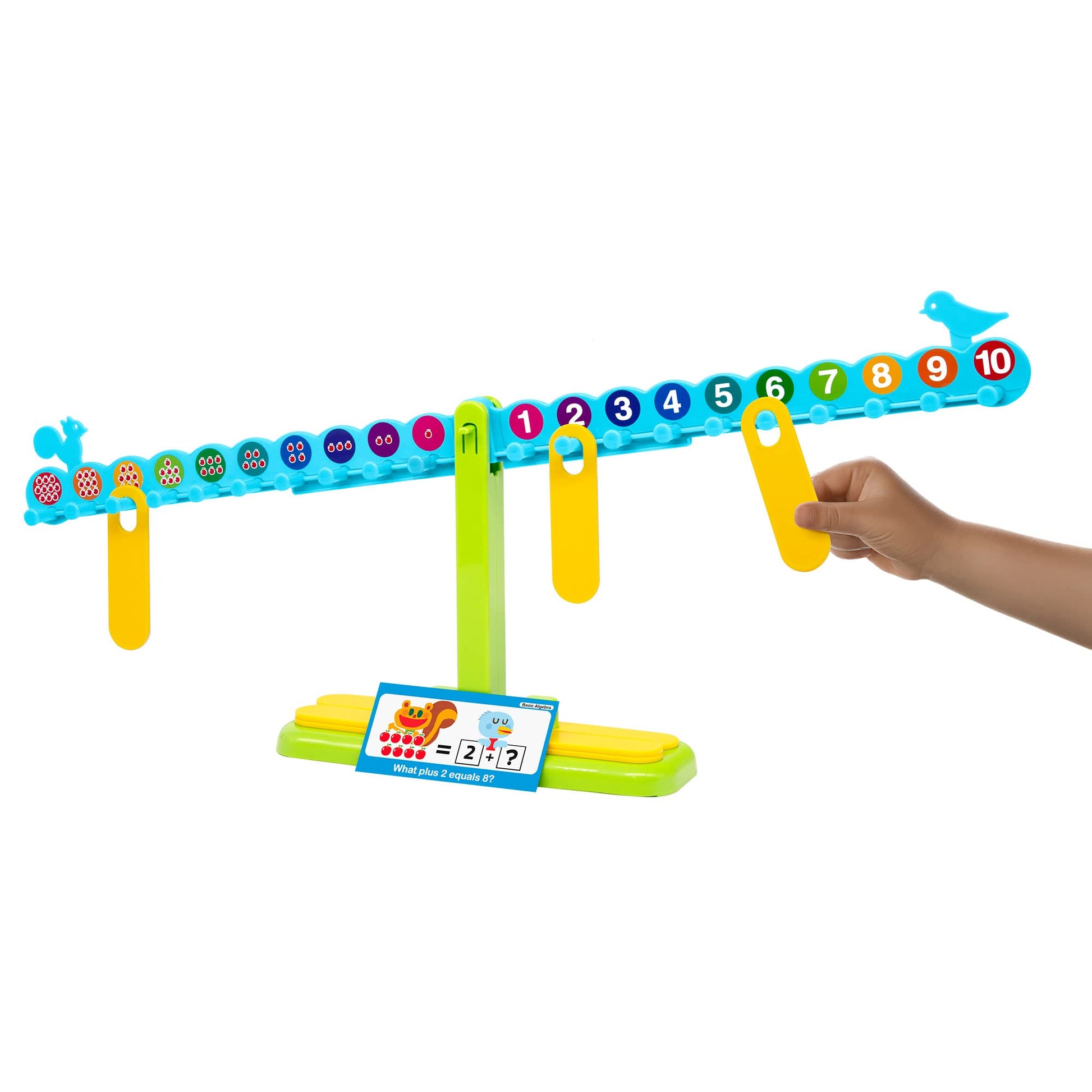 Thames & Kosmos Kids First Math: Number Balance with Activity Cards for Preschoolers Ages 3 to 5 | Intuitive, Visual Method for Learning Basic Math |