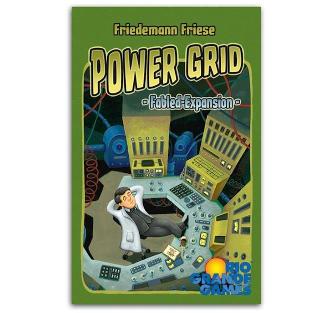 Rio Grande Games Power Grid Fabled Expansion Card Game Expansion