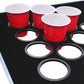 8-Foot Professional Beer Pong Table w/Cup Holes - Chicago Hockey Rink