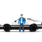 Jada Initial D 1986 Toyota Trueno - Includes Takumi Fujiwara Metal Figure - Hollywood Rides Die-cast Car with Opening Doors, 1:24 Scale, Ages 8+