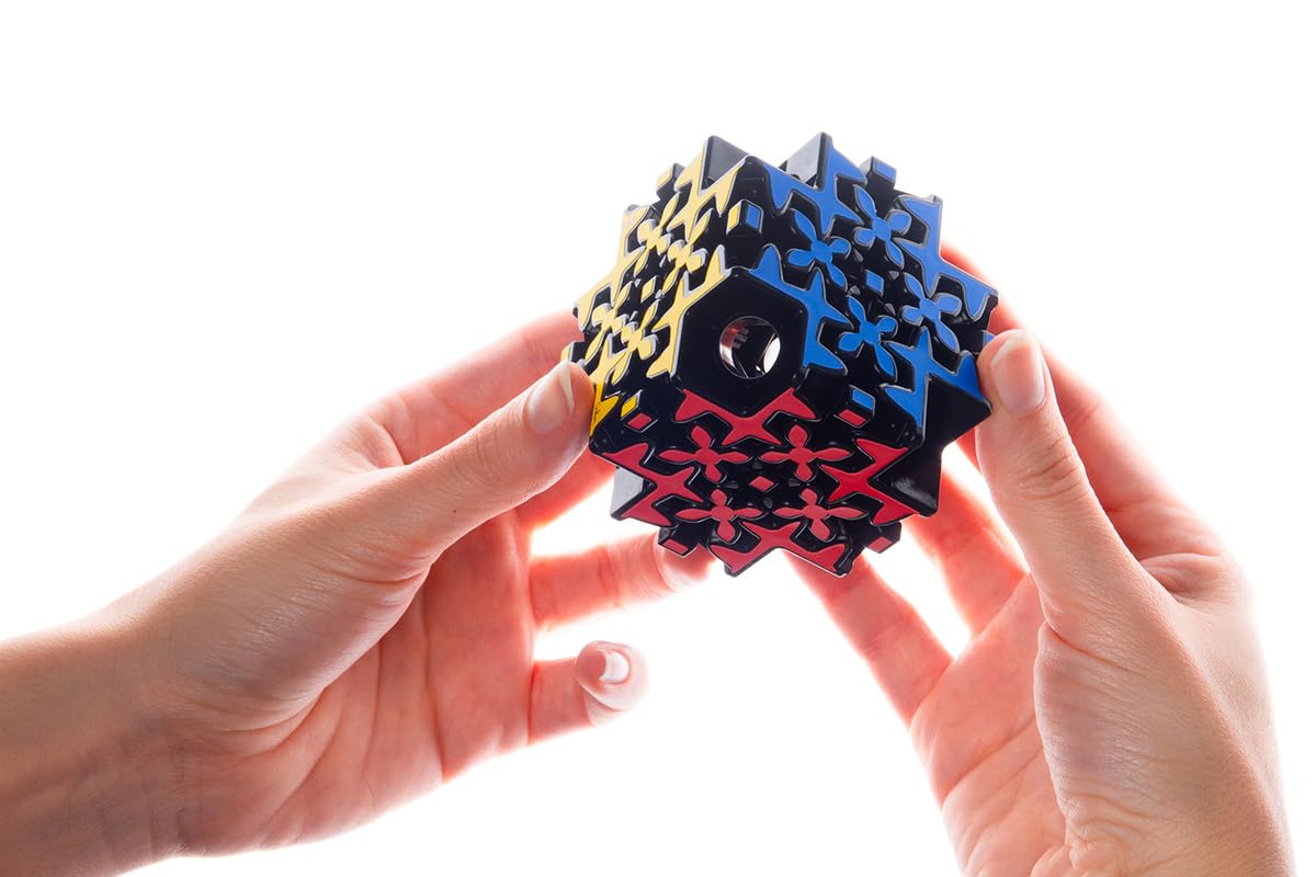 Meffert's Maltese Gear - The Original Twisting Gears Cube Brainteaser Puzzle Challenge from Recent Toys - Travel Friendly Fun for Ages 9 to Adult