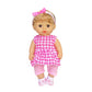 JING SHOW BUSSINESS 6 Sets Baby Girl Doll Clothes Dress for 10-12 Inch Doll Outfits Accessories for Baby Dolls Girl