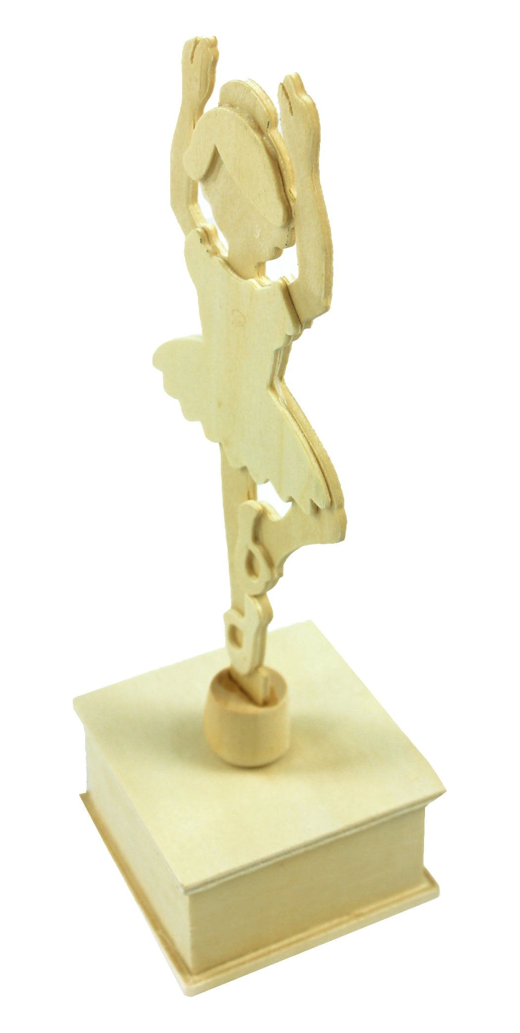 MasterPieces Works of Ahhh Musical Dancers Wood Paint Kit, Set of 2