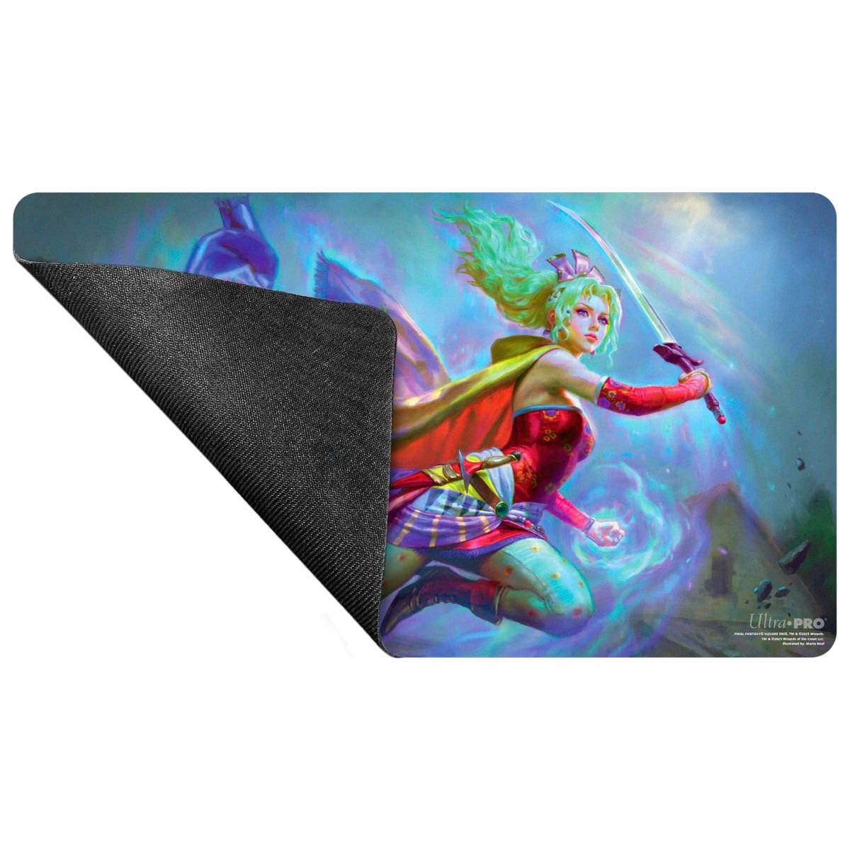 Ultra PRO - Final Fantasy x Universes Beyond Terra, Herald of Hope (Commander) Playmat for Magic: The Gathering | Card Game Playmat, Final Fantasy