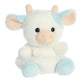 Aurora Palm Pals 4.5" Skyla Blueberry Cow Adorable Plush
