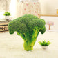 GracesDawn Green Simulation Vegetables, red Peppers, Broccoli, Bitter Melon, peas, Cabbage Vegetable Stuffed Plush Toys, Pillows Lumbar Pillows, Ideal