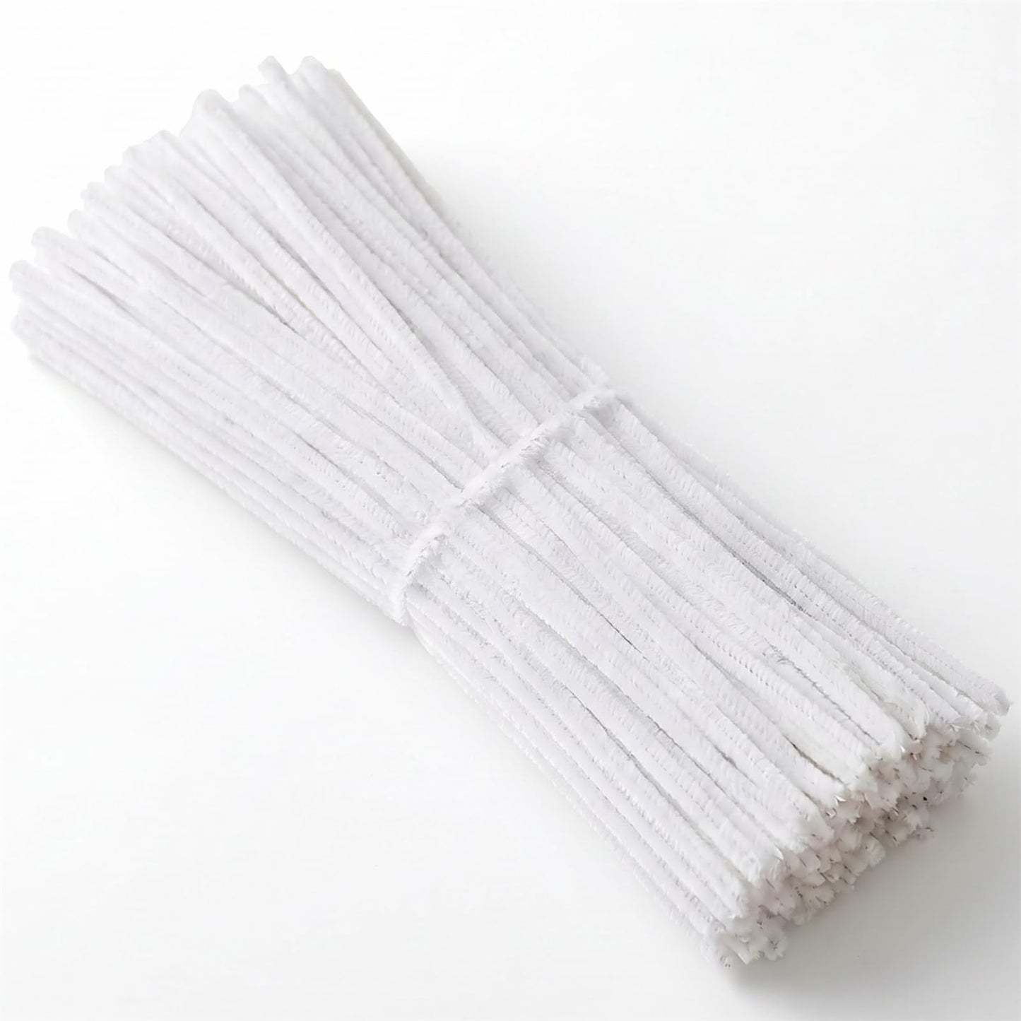 White Pipe Cleaners Chenille Stems 200 Pieces for DIY Art Craft Decorations Creative (0.24 x 12 Inch) 1