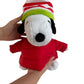 Snoopy in a Red Puffer Jacket 11 inch Plush
