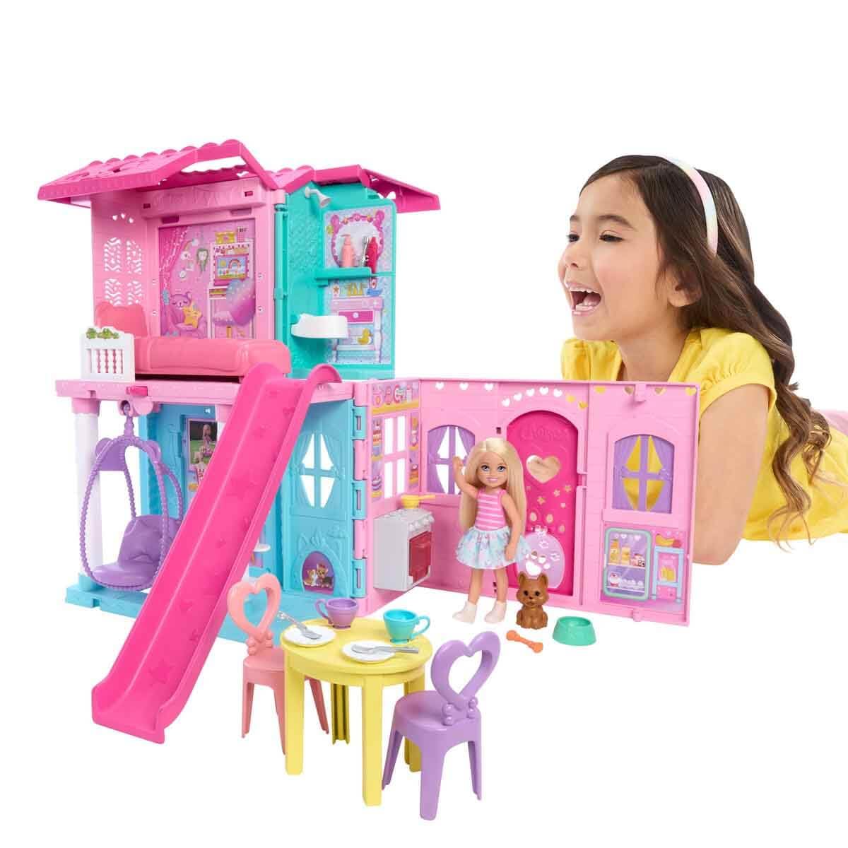 Barbie Chelsea Toy Dollhouse and House Accessories