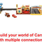 Mattel Disney and Pixar Cars On The Road Playset with 2 Toy Vehicles & Light-Up Countdown, Includes Lightning McQueen & Mater Truck