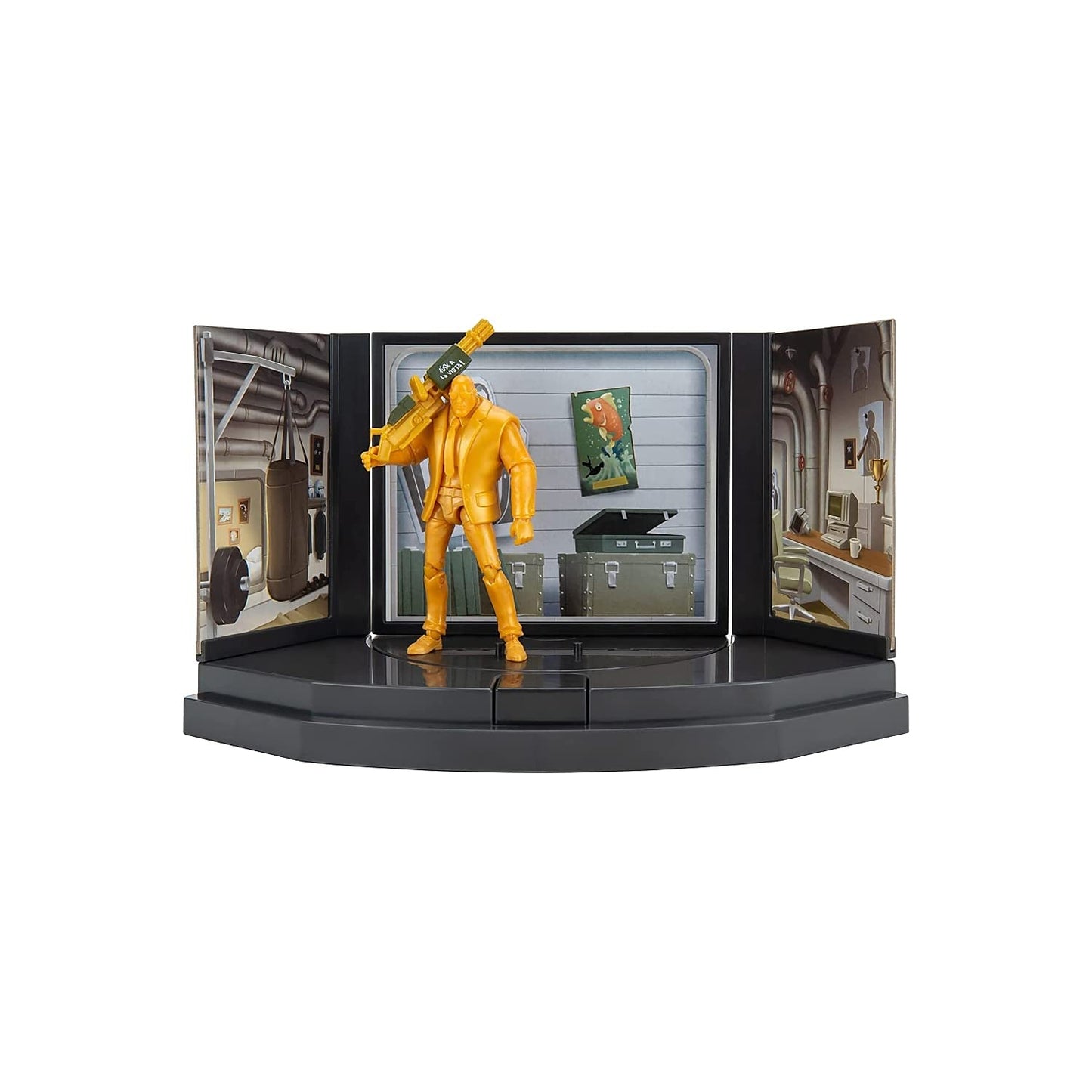 Jazwares FORTNITE 2 Figure Pack Agent's Room Brutus(FNT1017)