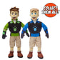 Mighty Mojo Wild Kratts Plush Toy Doll - Chris & Martin Kratt 14" - Adventure Set - Creature Power Suit - Embroidered Details for Fans of The Popular