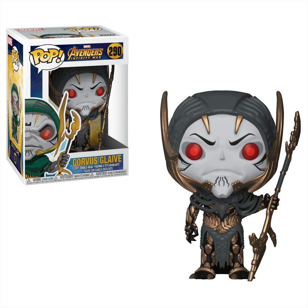Funko POP! Marvel: Avengers Infinity War - Corvus Glaive, Multicolor, 3.75 inches