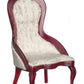 Melody Jane Dollhouse Mahogany & White Victorian Living Room Furniture 5 Pc Set Miniature