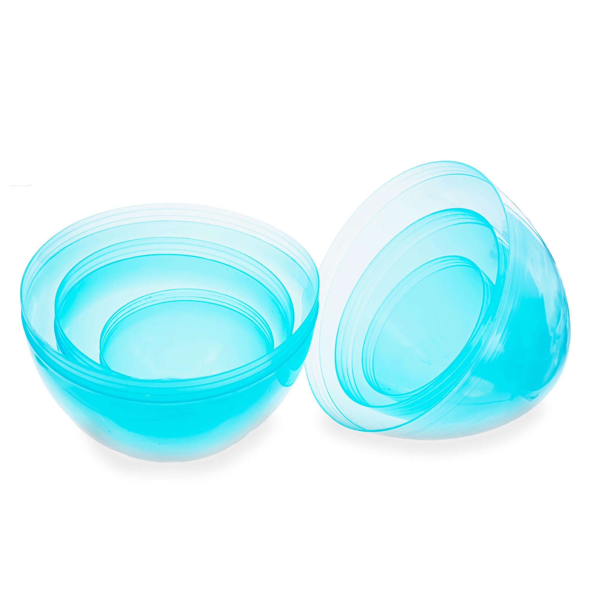 Set of 3 Jumbo Large Size Giant Fillable Plastic Easter Eggs 10 Inches