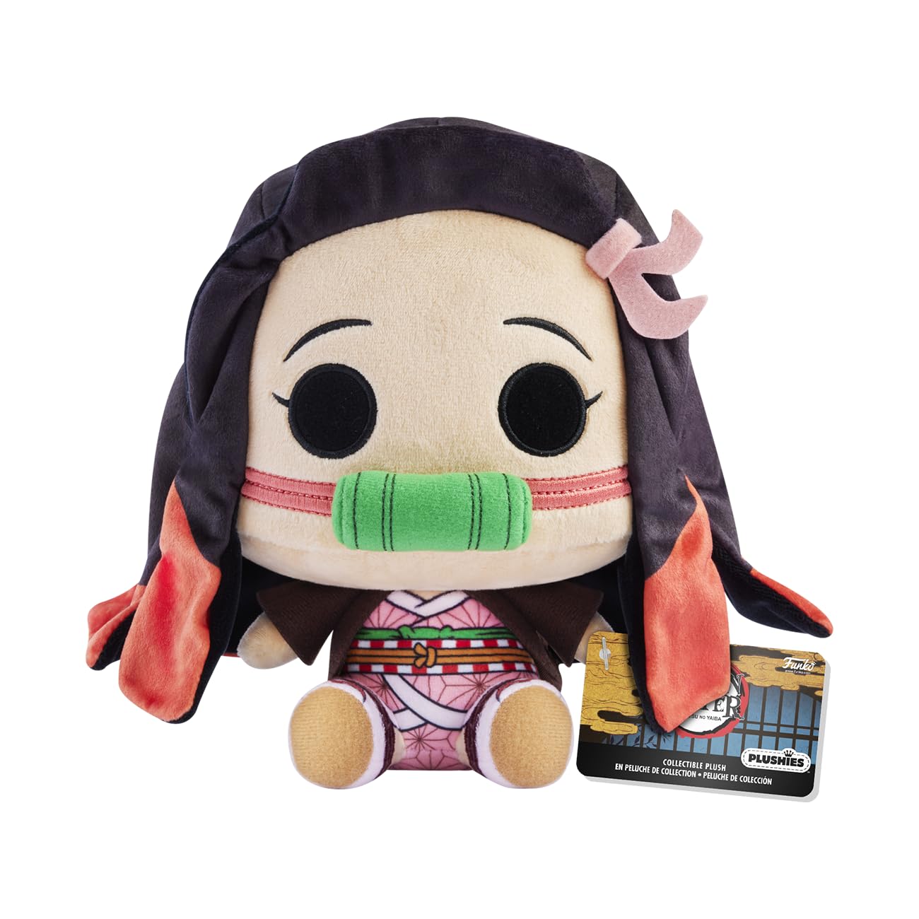 Funko Plush: Demon Slayer - 7" Nezuko Kamado - Collectable Soft Plush - Birthday Gift Idea - Official Merchandise - Stuffed Plushie for Kids