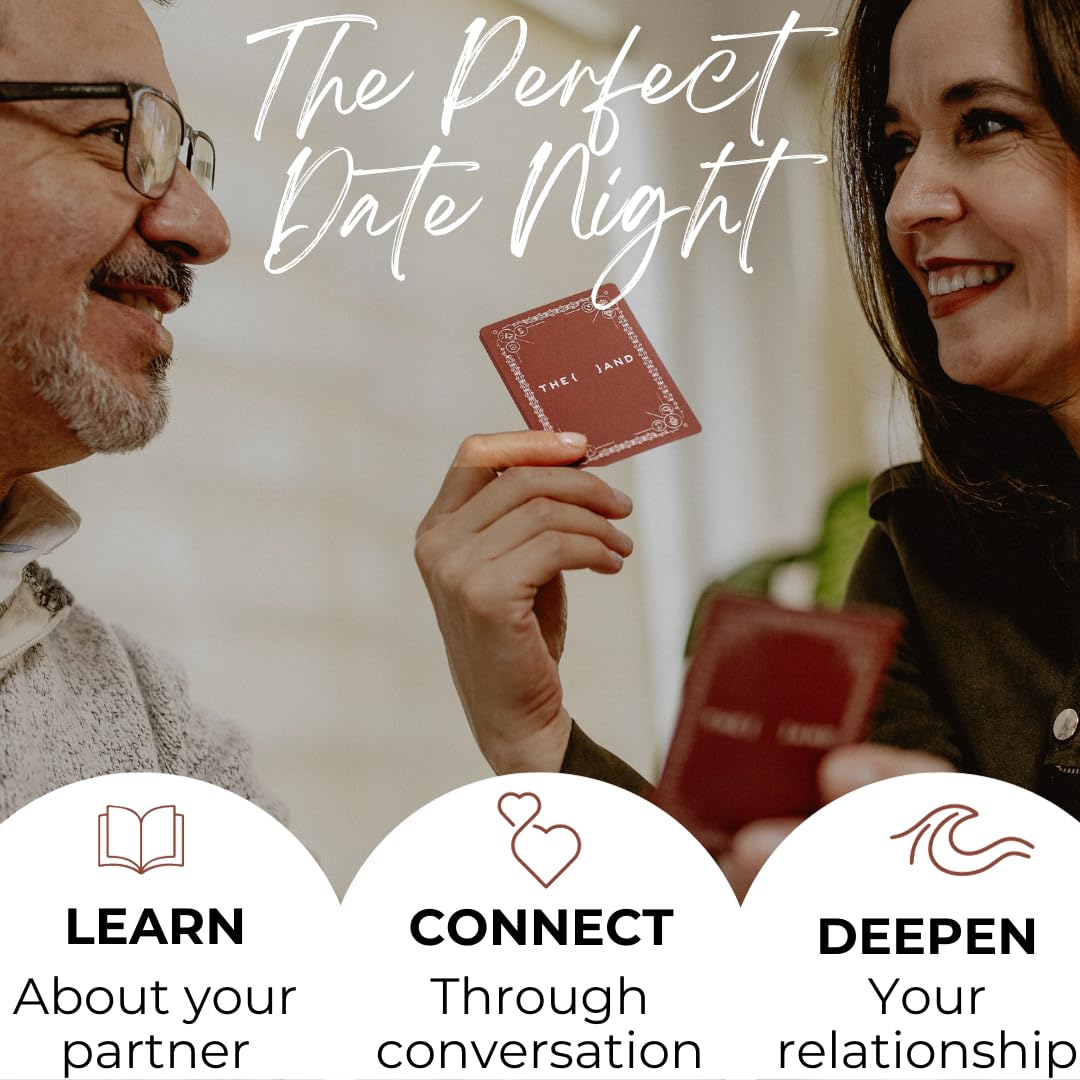 {THE AND} Long Term Couples Edition - 199 Meaningful Conversation Cards for Couples - Questions to Reconnect & Deepen Relationships - Couples Card