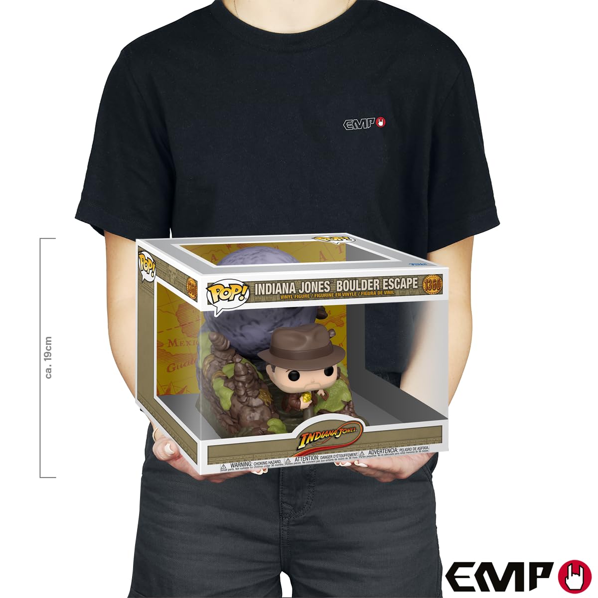 Funko Movie Moment: Indiana Jones - Boulder Scene - Collectable Vinyl Figure - Gift Idea - Official Merchandise - for Kids & Adults - Movies Fans -