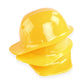 Super Z Outlet 12 Pack Yellow Construction Hard Hat Plastic Birthday Party Supplies Worker Caps Set Halloween Costume Toy