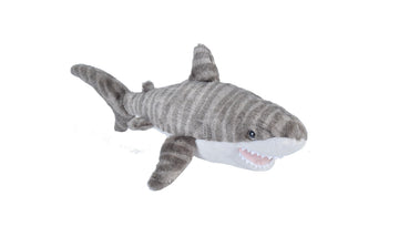 Wild Republic Cuddlekins Eco Mini Tiger Shark Stuffed Animal - 8"