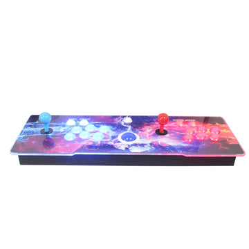 UYXOERA 3D Saga DX Preloaded with 516 Vertical + 3000 Horizontal Games, 3 Sided Cocktails, 3D Saga Box Arcade Game Console, Precision LED Push Button