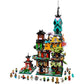LEGO NINJAGO NINJAGO City Gardens 71741 Building Kit; Ninja House Playset Featuring 19 Minifigures, New 2021 (5,685 Pieces), Multicolor