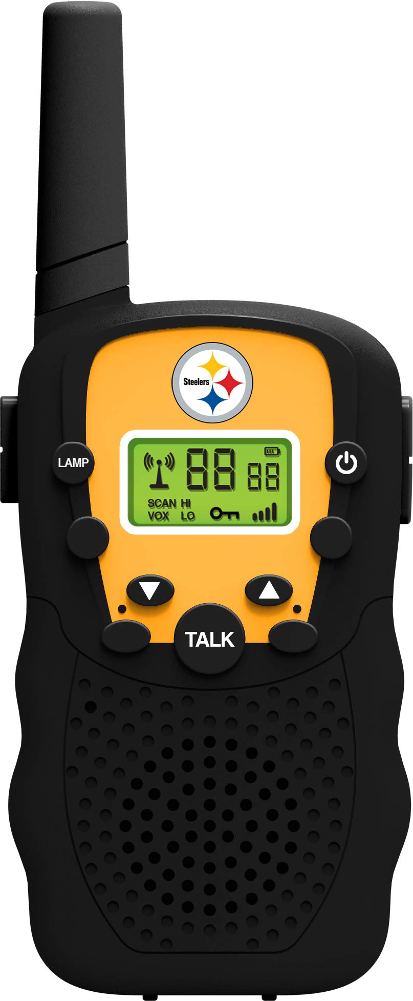 Officially Licensed NFL NFL-WT-Pit NFL Team Walkie Talkies (2Piece Set) Pittsburgh Steelers