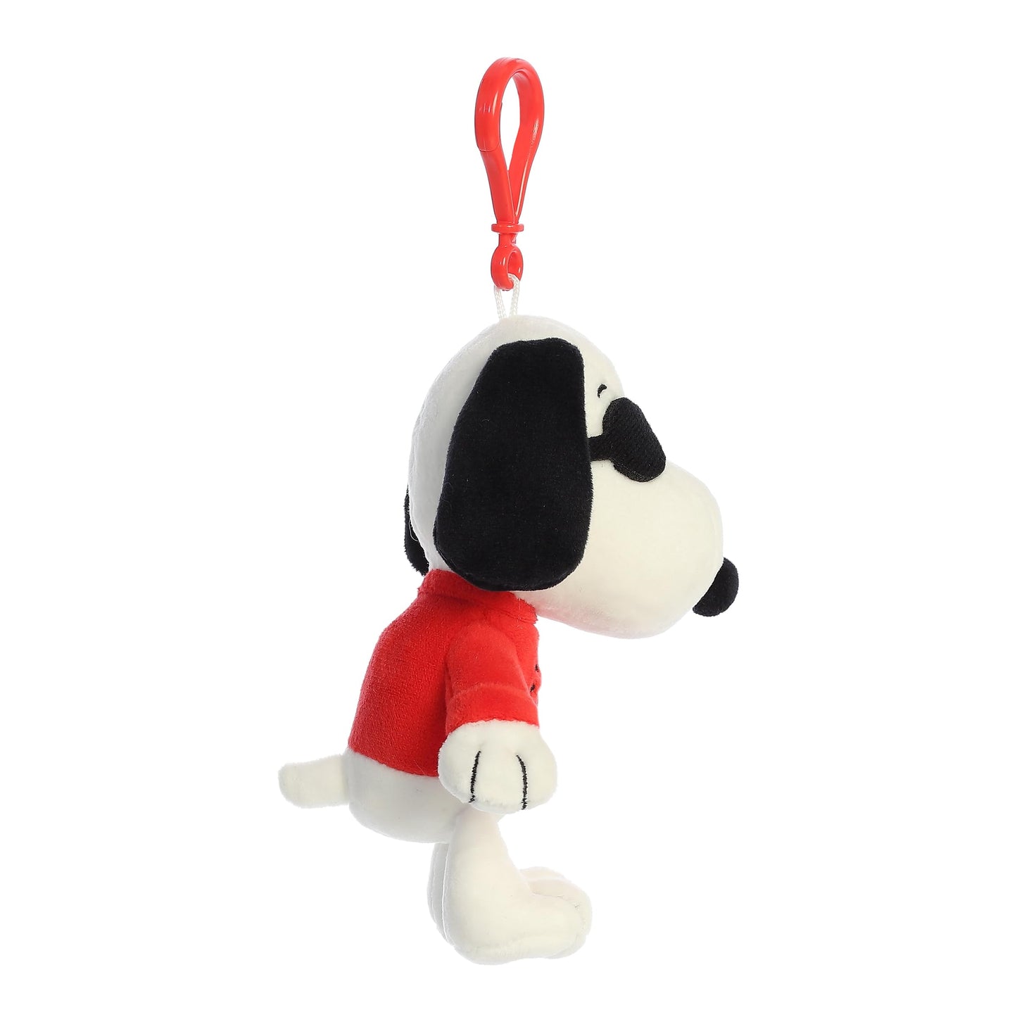 Aurora® Adorable Peanuts® Joe Cool Clip-On Stuffed Animal - Officially Licensed Toys for All Snoopy Fans - Nostalgic Gift for Adults and Birthday