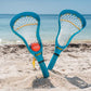 Waboba Mini Water Lacrosse Set Fun for Beach Games & Pool Games - Comes with a Original Water Bouncing Ball - Compact Size for Travel