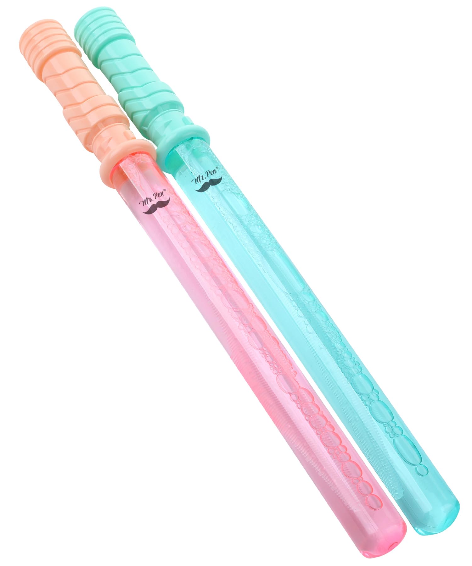 Mr. Pen- Bubble Wands, 2 Pack, 14.3 Inches, Big Bubble Wands, Bubbles Party Favors for Kids, Blowing Bubbles, Bubble Sticks for Kids