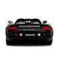 Hyper-Spec 1:24 2005 Porsche Carrera GT Die-Cast Car, Toys for Kids and Adults(Black/White)