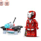 LEGO Marvel Super Heroes Avengers Infinity War Minifigure - Iron Rescue (Pepper Potts) in Red Armor with Drone 76164
