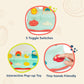 B. toys - Pop-Up Buddies - Cause and Effect Play - Learning Toys for Babies - Interactive Toy with Sun, Rainbow, Star - 18+ Months