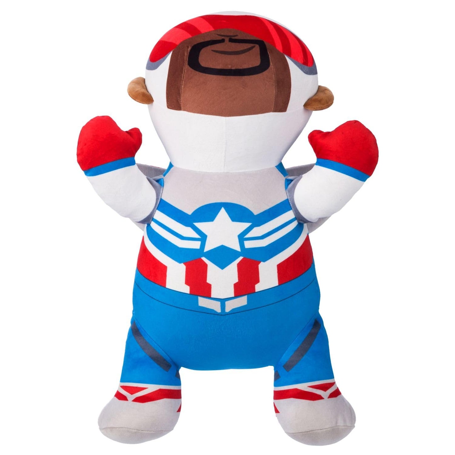 Disney Store Official Captain America Sam Wilson Cuddleez Plush - Super Soft & Huggable Toy for Fans & Kids of All Ages - Perfect Collectible Gift