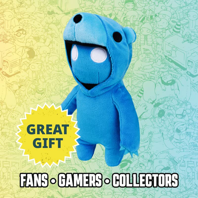 Gang Beasts Blue Bear Costume Plush 8" Gamer Character Soft Doll Figure