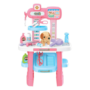 22-Piece Kid's Pet Grooming Playset by Hobbytron