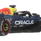 Hot Wheels 1:64 Scale Premium Die-Cast Formula 1 Collectible Toy Race Car with Real Riders Tires & Metal/Metal Body & Chassis