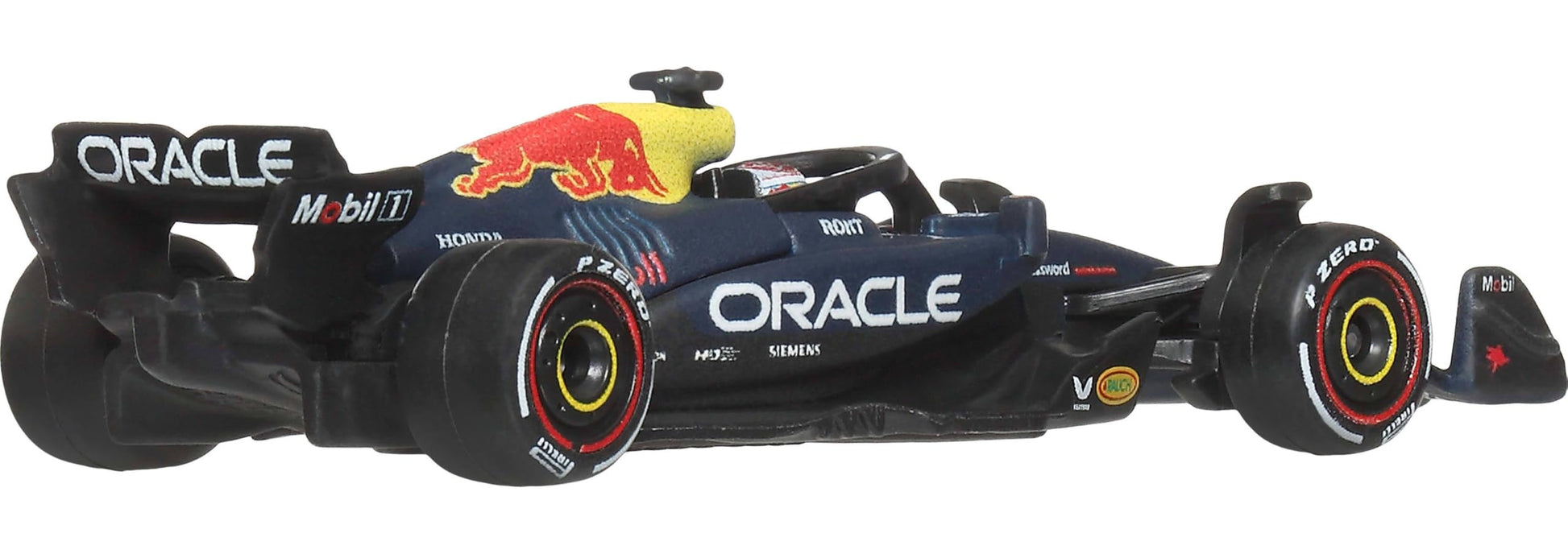 Hot Wheels 1:64 Scale Premium Die-Cast Formula 1 Collectible Toy Race Car with Real Riders Tires & Metal/Metal Body & Chassis