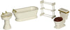 Melissa & Doug Doll-House Furniture- Bathroom Set