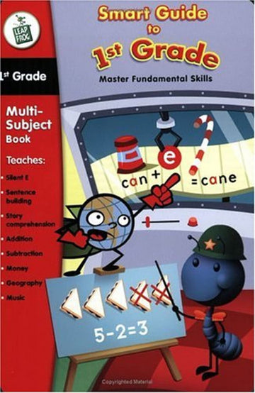 LeapFrog LeapPad Educational Book: Smart Guide to 1st Grade